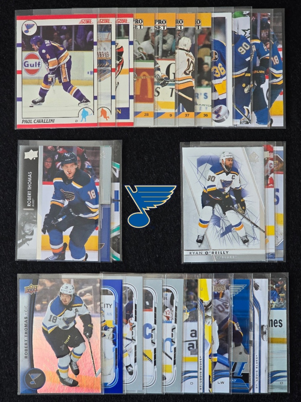 🎶 25+ St. Louis Blues NHL Trading Card Lot